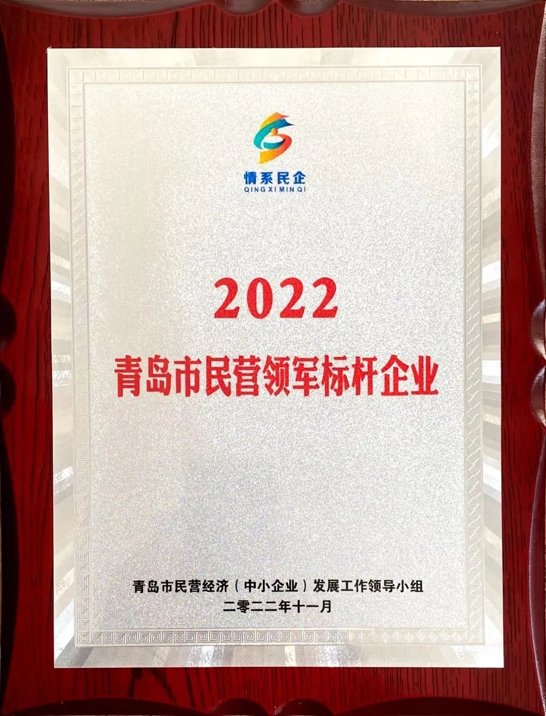 2022年度青島市民營領軍標桿企業