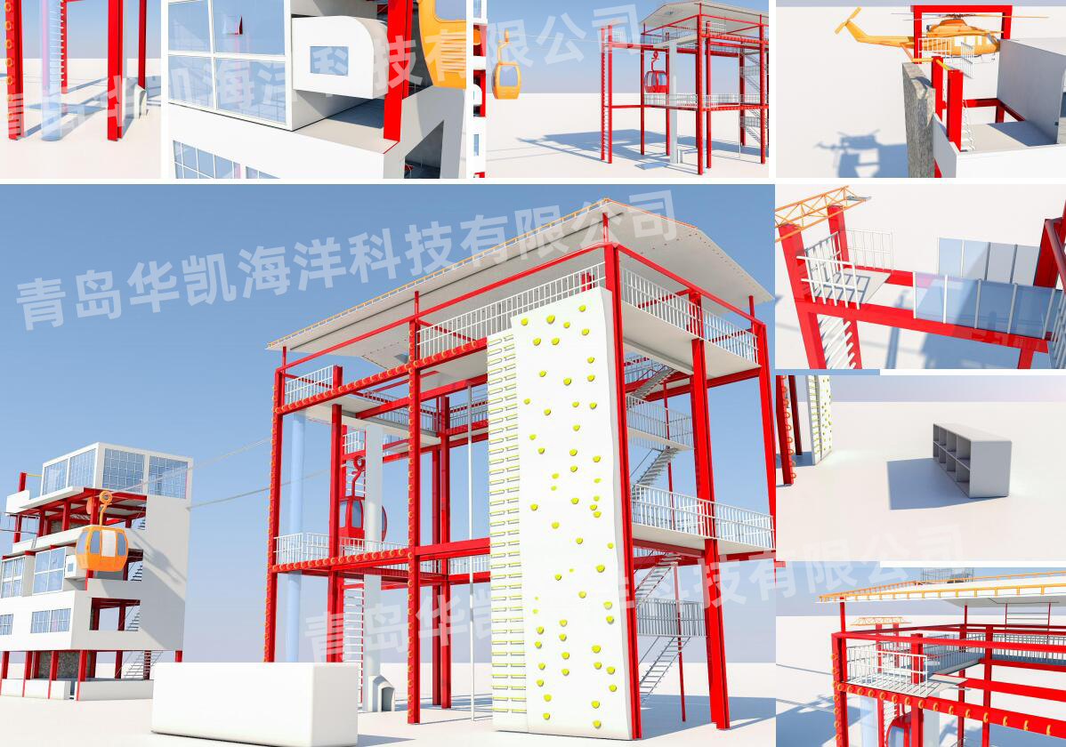 消防訓練塔建設